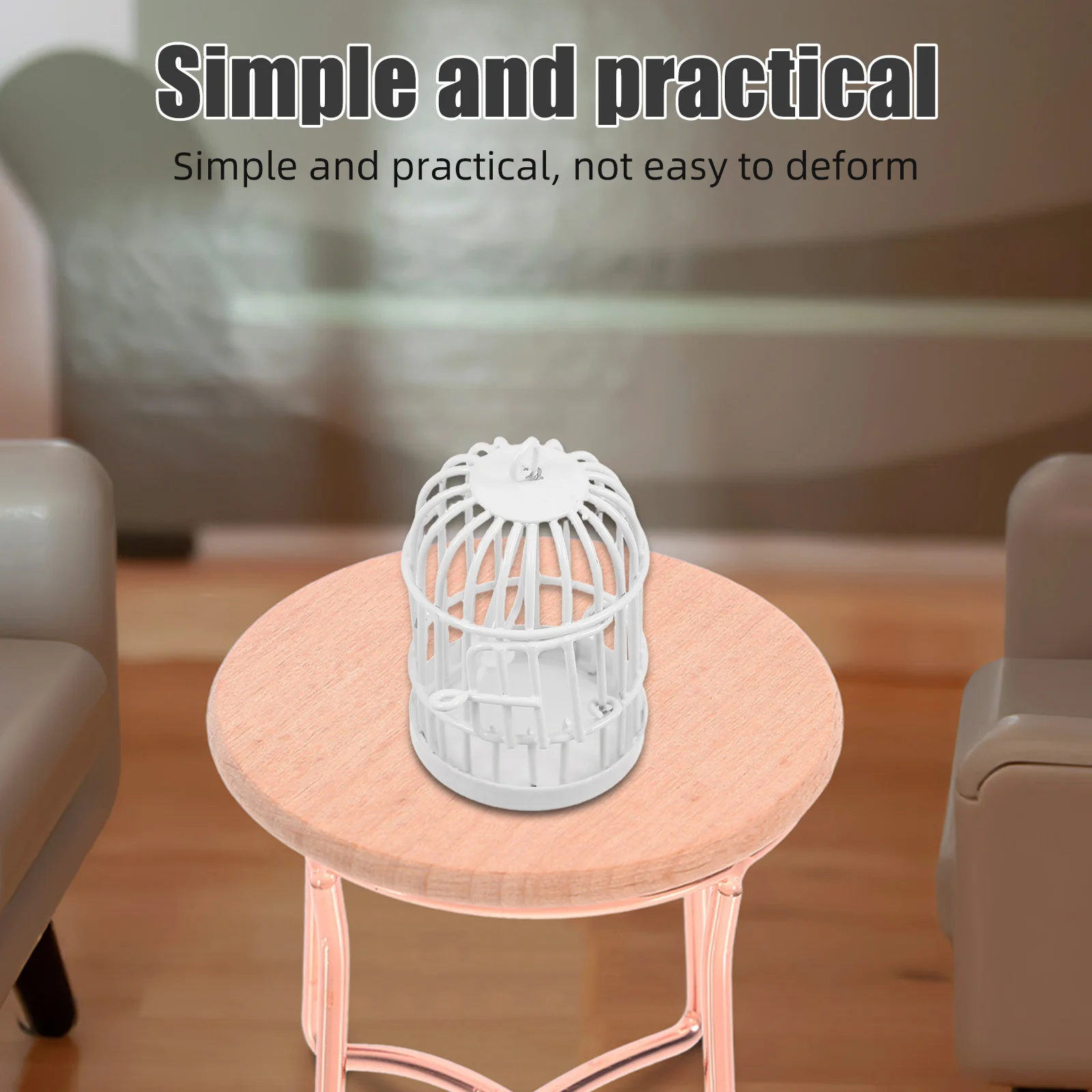 Миниатюрная металлическая птичья - Фотография_4