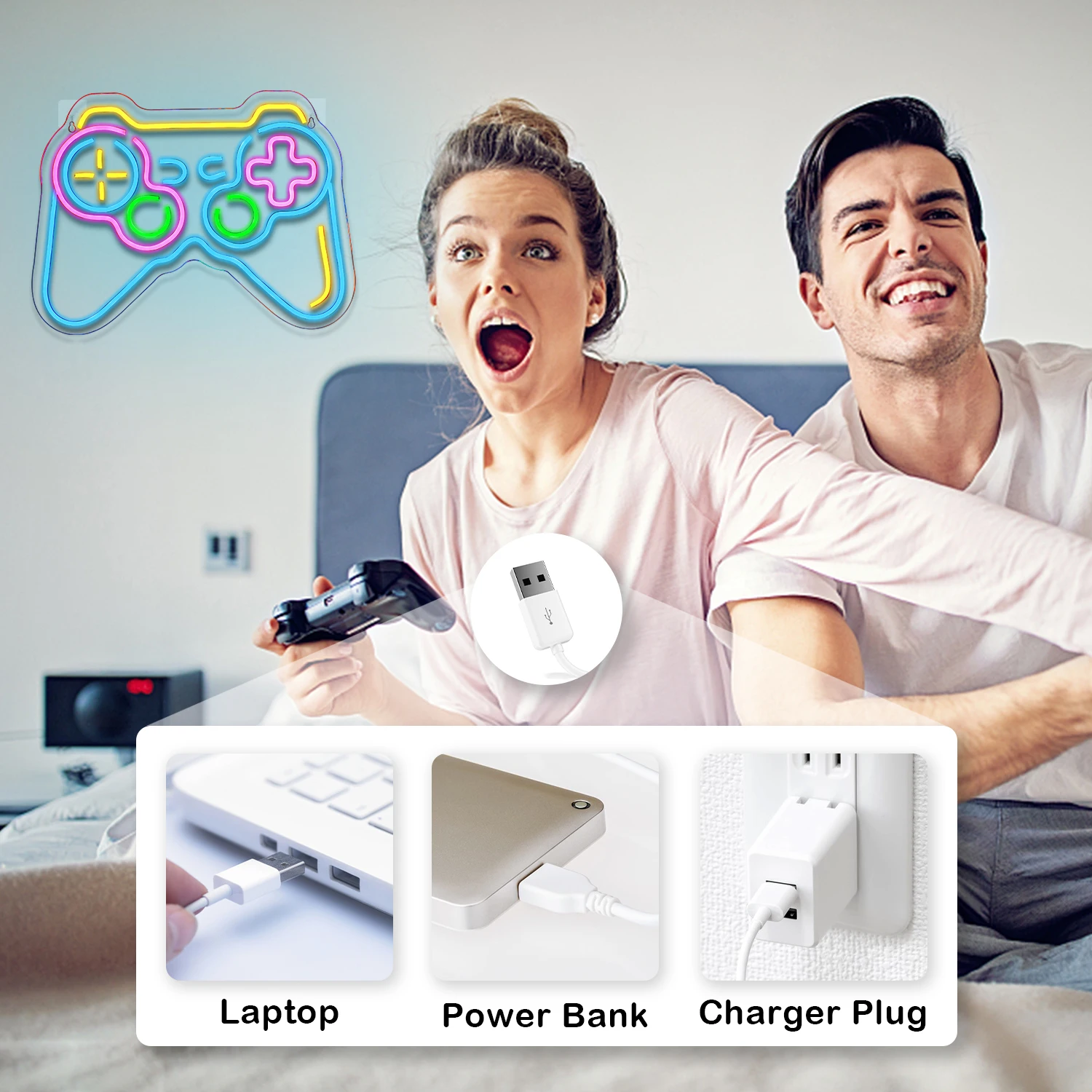 Неоновые вывески в форме игр - Фотография_5