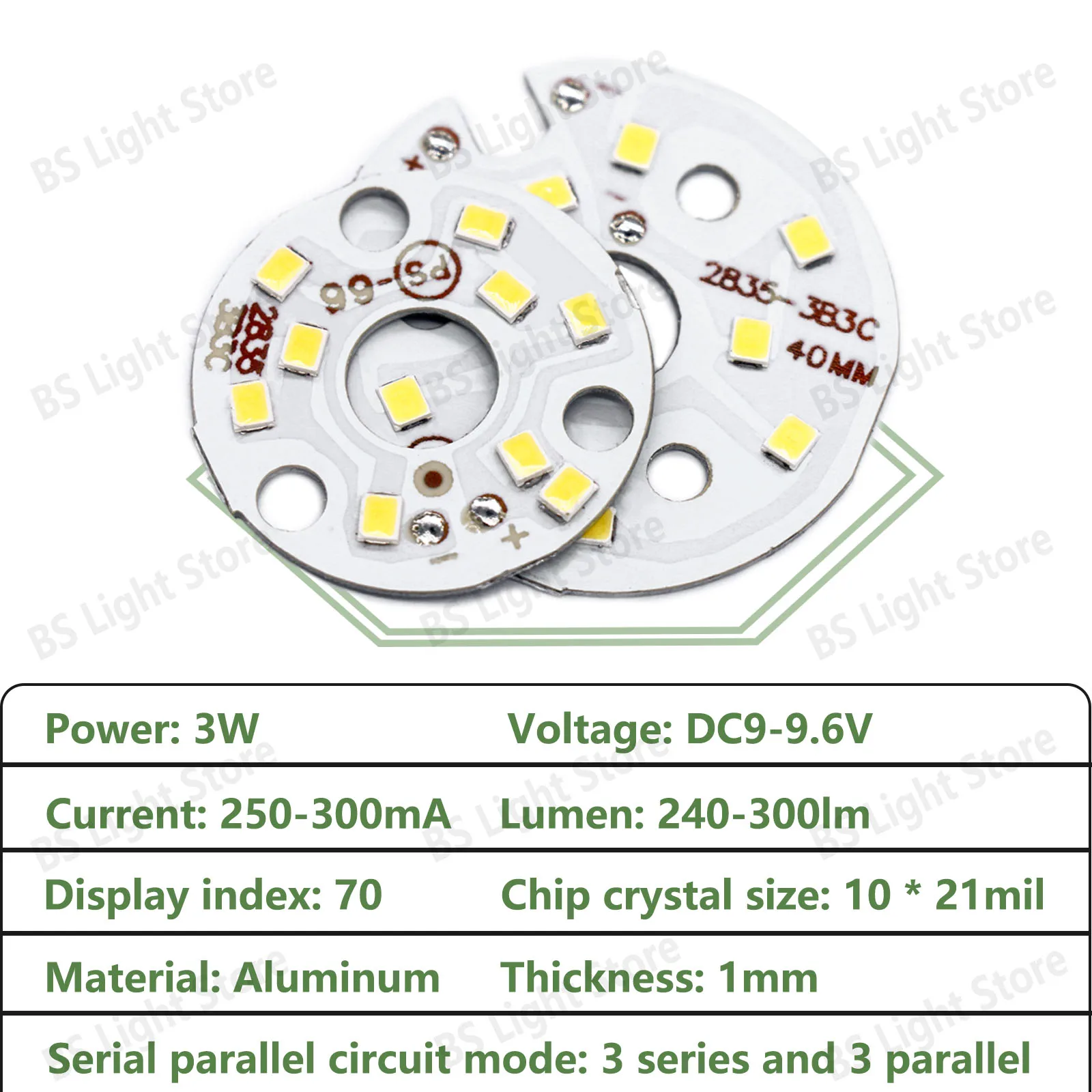 Светодиодная плата 2835 светодиодная бусина dc9-9 - Фотография_3