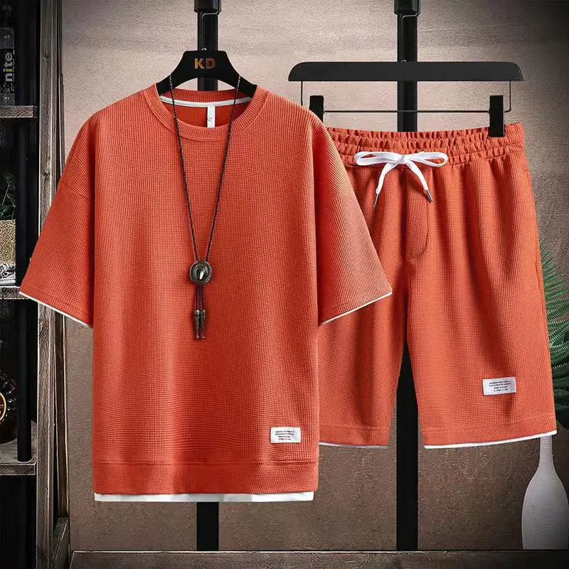 Рубашка и шорты, летняя модная - Фотография_2