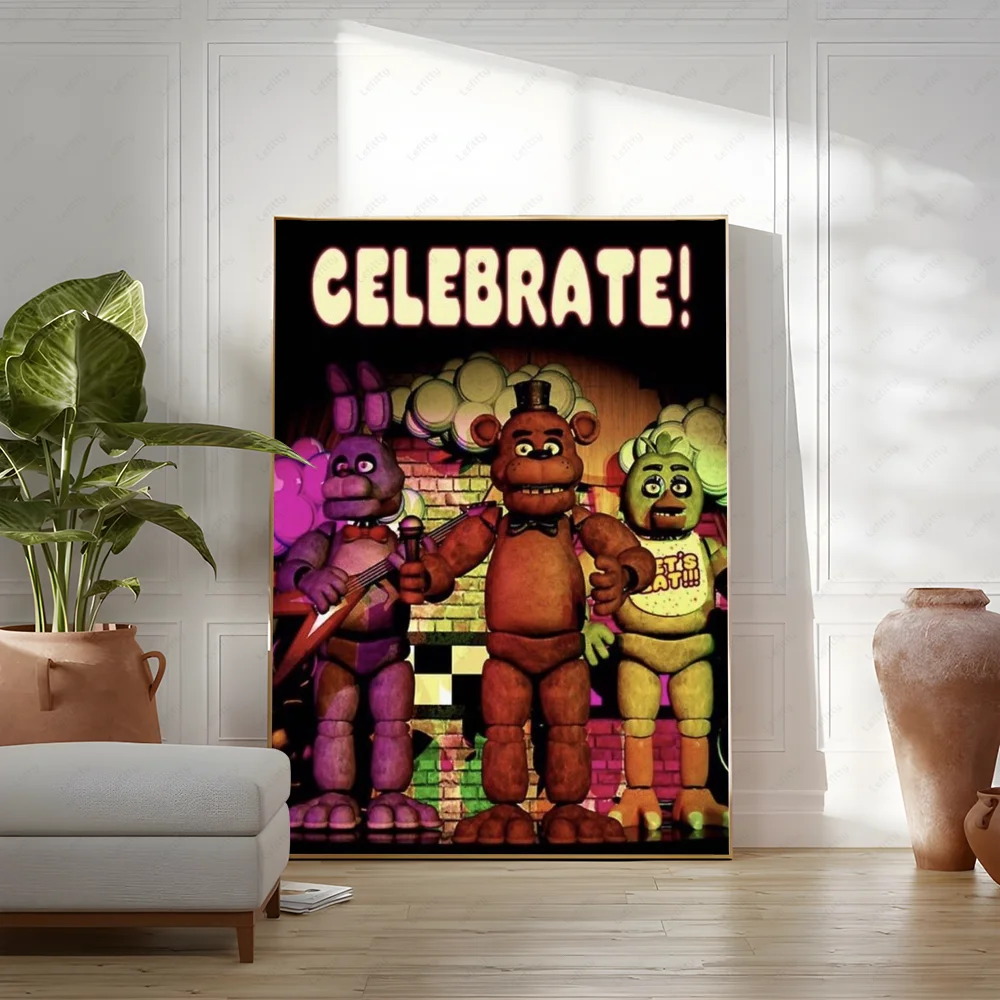 Классический постер fnaf five-nights-at-freddys - Фотография_5