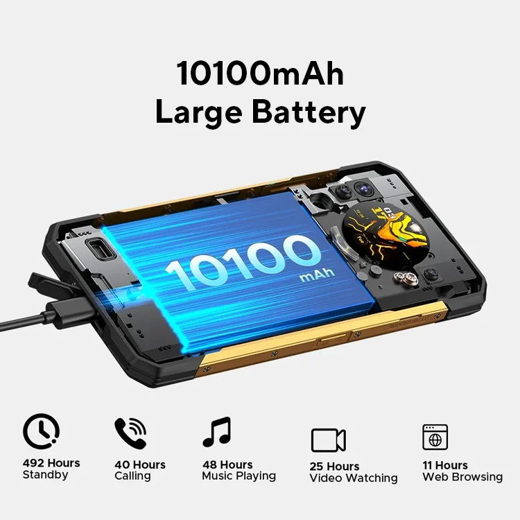 Мировая премьера doogee s200 x 5g прочный телефон 12 + 512 гб смартфон 6 - Фотография_5