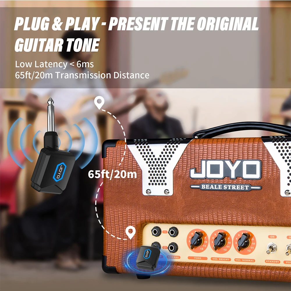 Joyo jw-06 беспроводная гитарная система 5 - Фотография_3