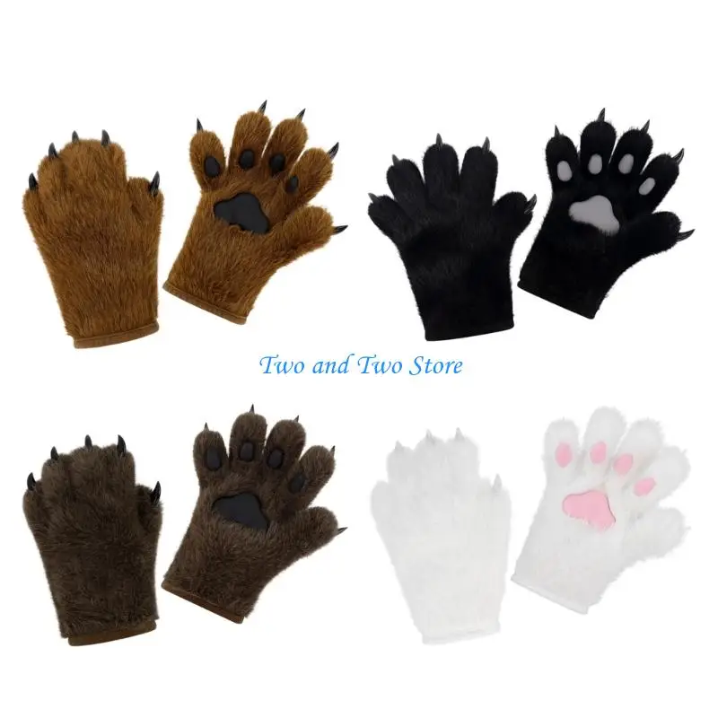Hx6f fun cats paps gloves etentery