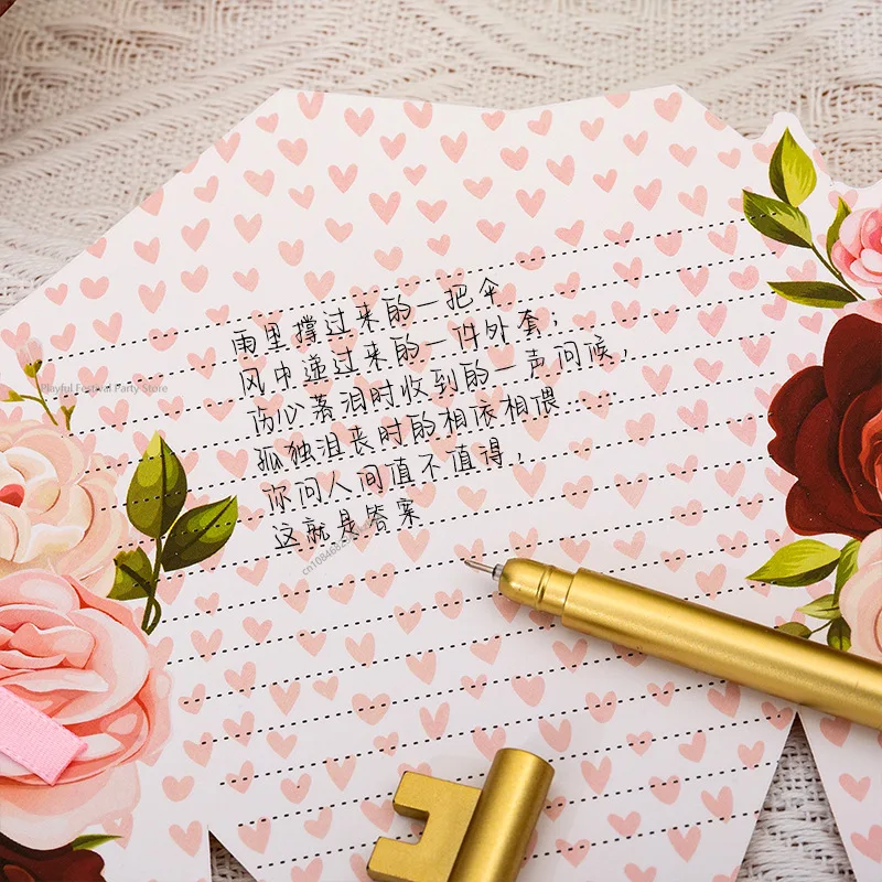 Креативная открытка с изображением гвоздики и цветов - Фотография_4