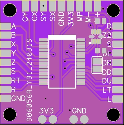 Контроллер gamecube ngc pcb gc + plus 2 - Фотография_2