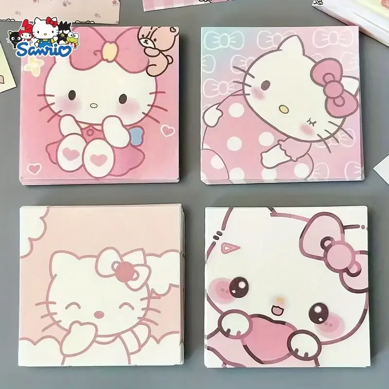 Милый квадратный складной блокнот hello kitty - Фотография_6
