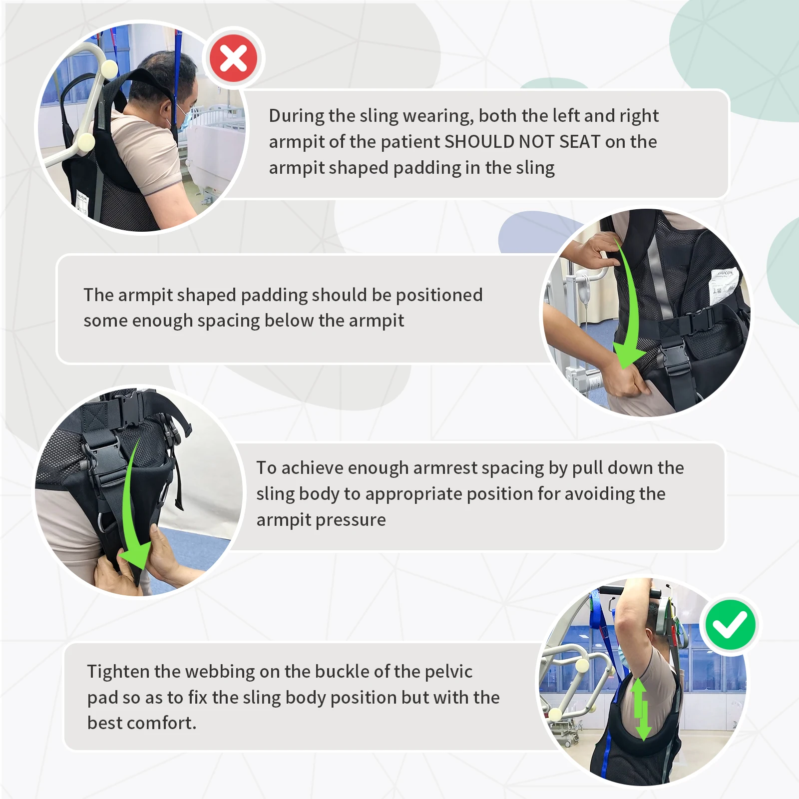 Ehucon comfort подъемник для пациентов - Фотография_5