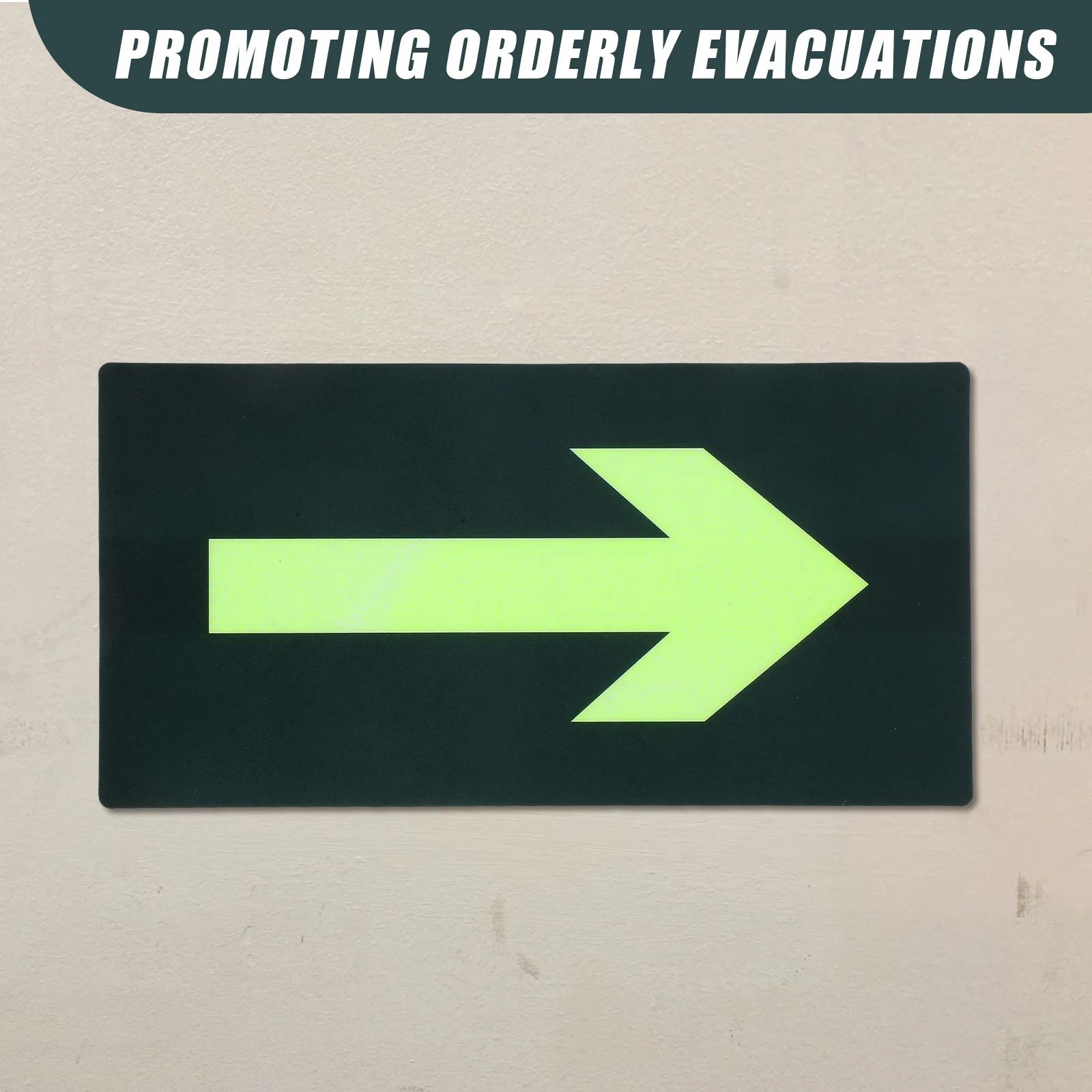 Светящиеся в темноте водонепроницаемые наклейки со стрелками - Фотография_5