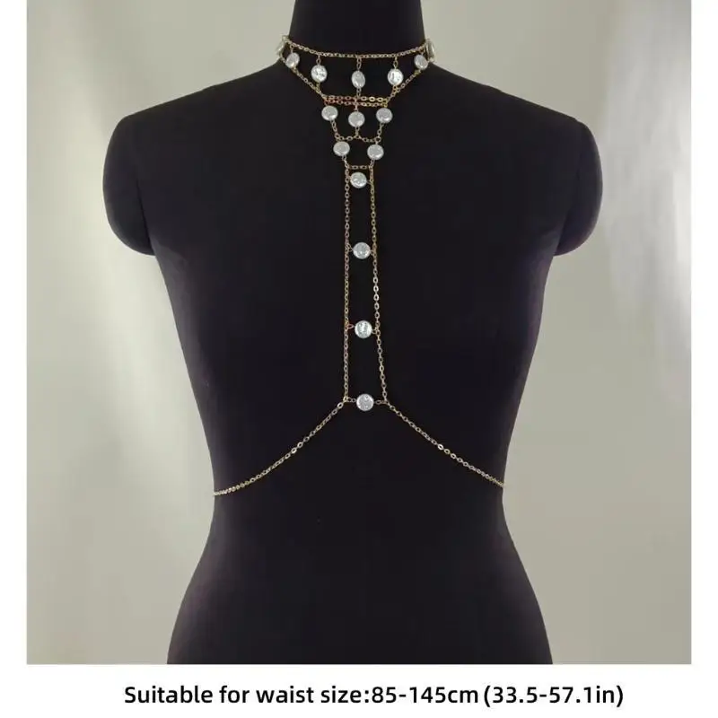 39bd сложное многослойное ожерелье - Фотография_6