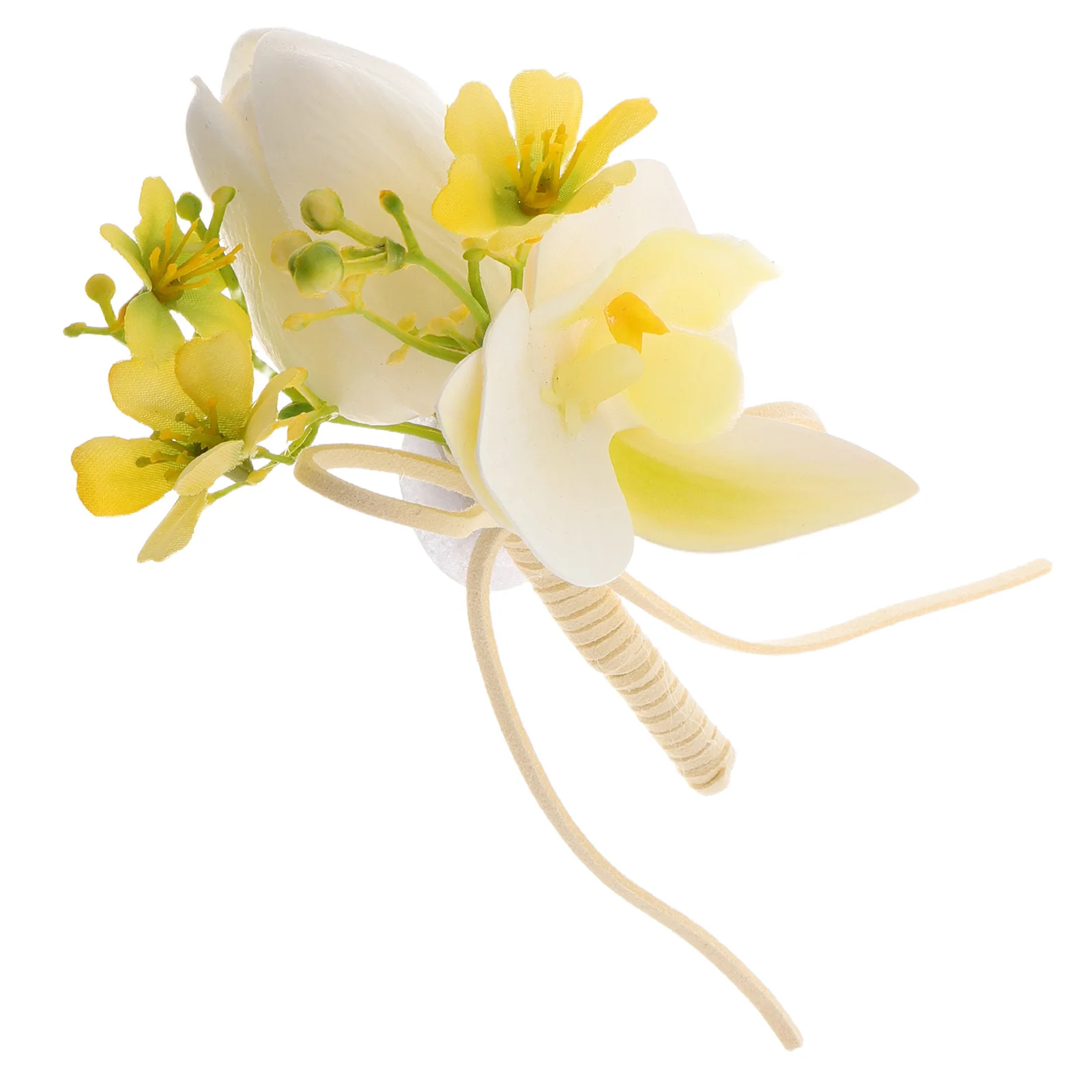 Брошь с цветком на лацкане - Фотография_5