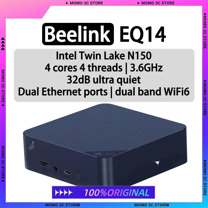 Beelink eq14 мини-пк intel lake-n150 max turbo 3