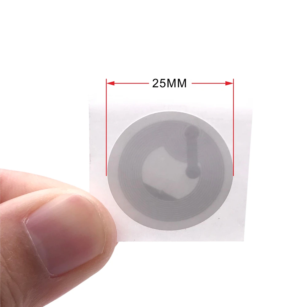 Прозрачные наклейки ntag 215 nfc-метки для iphone 13 - Фотография_5