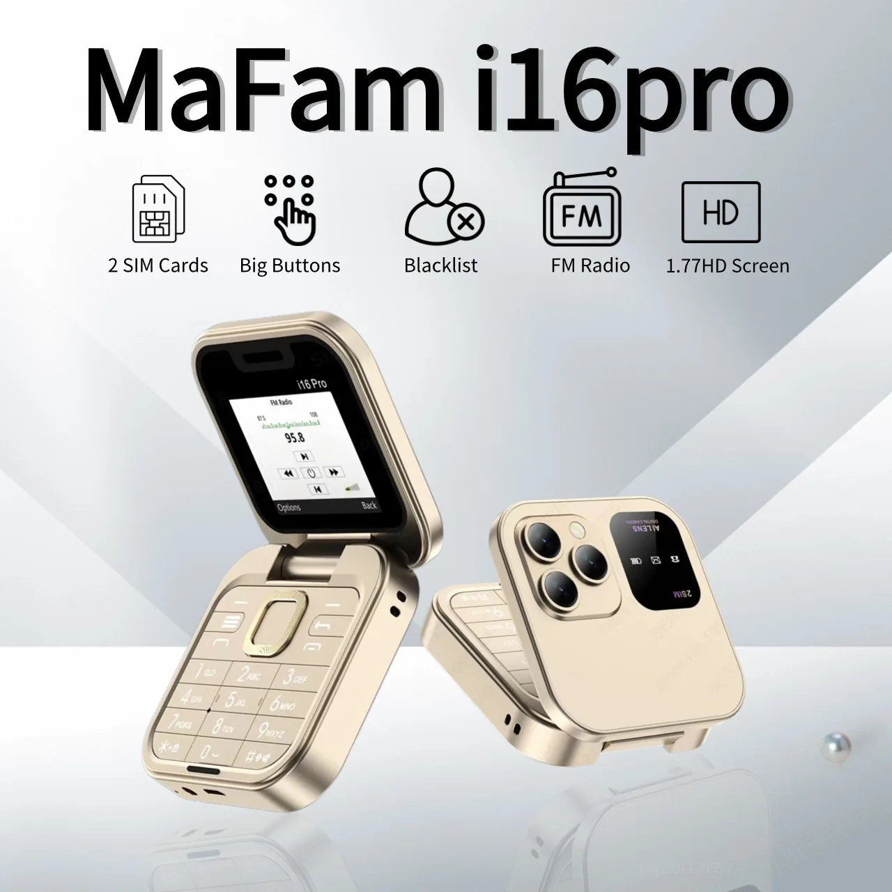   i16 pro мини складной мобильный