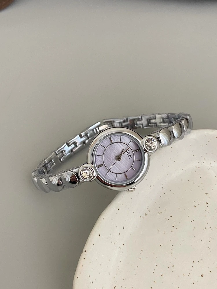 Женские водонепроницаемые кварцевые часы из нержавеющей стали - Фотография_5