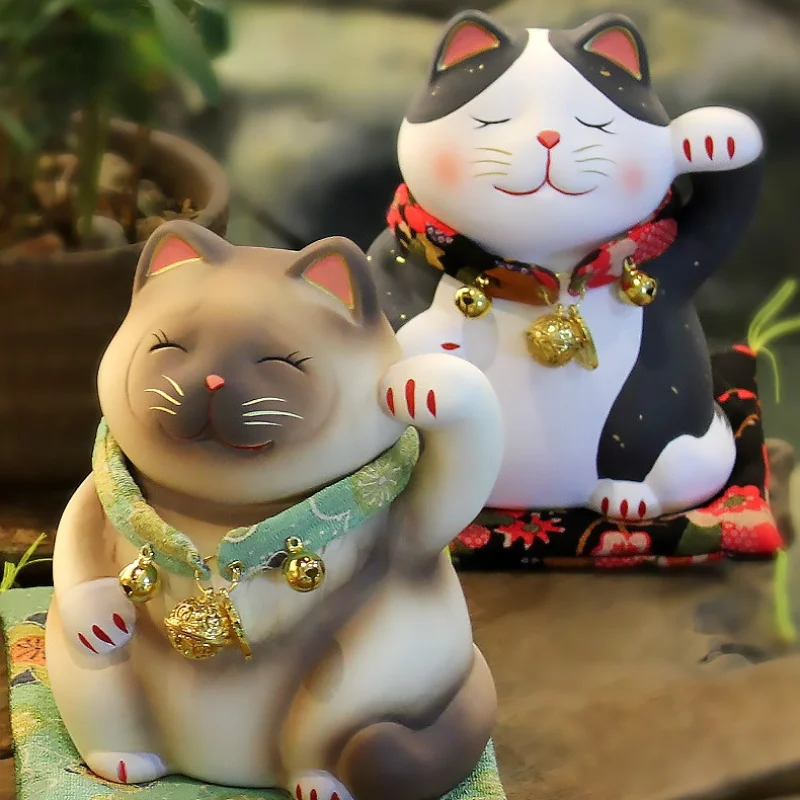 Керамический орнамент lucky cat