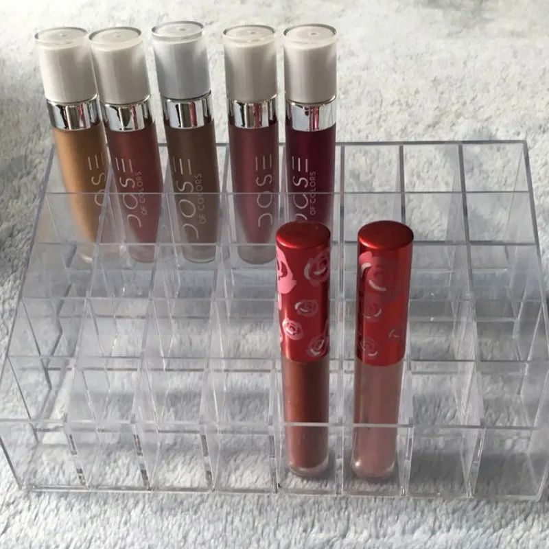 Трапециевидный прозрачный дисплей для макияжа