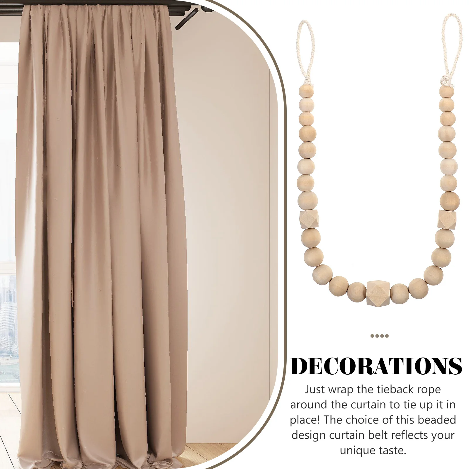 Подхваты для штор из бисера