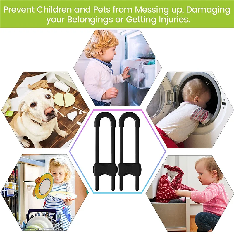 Пластиковые замки для раздвижных шкафов для защиты детей - Фотография_4