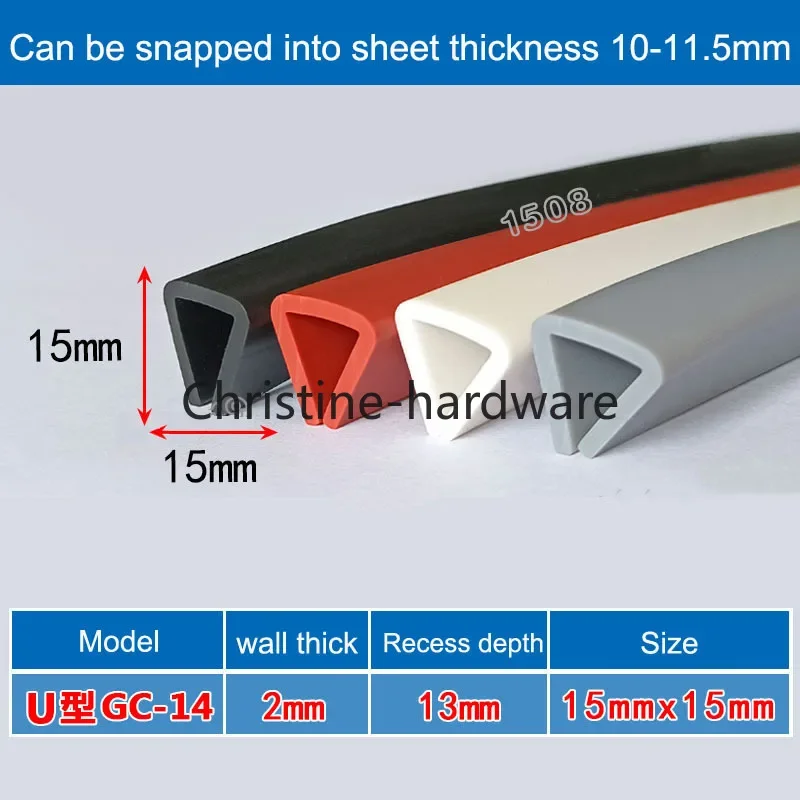 М силиконовая кромкооблицовочная лента u-типа - Фотография_5
