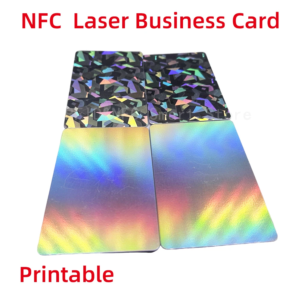 Nfc лазерные визитные карточки материал пвх 13 - Фотография_6
