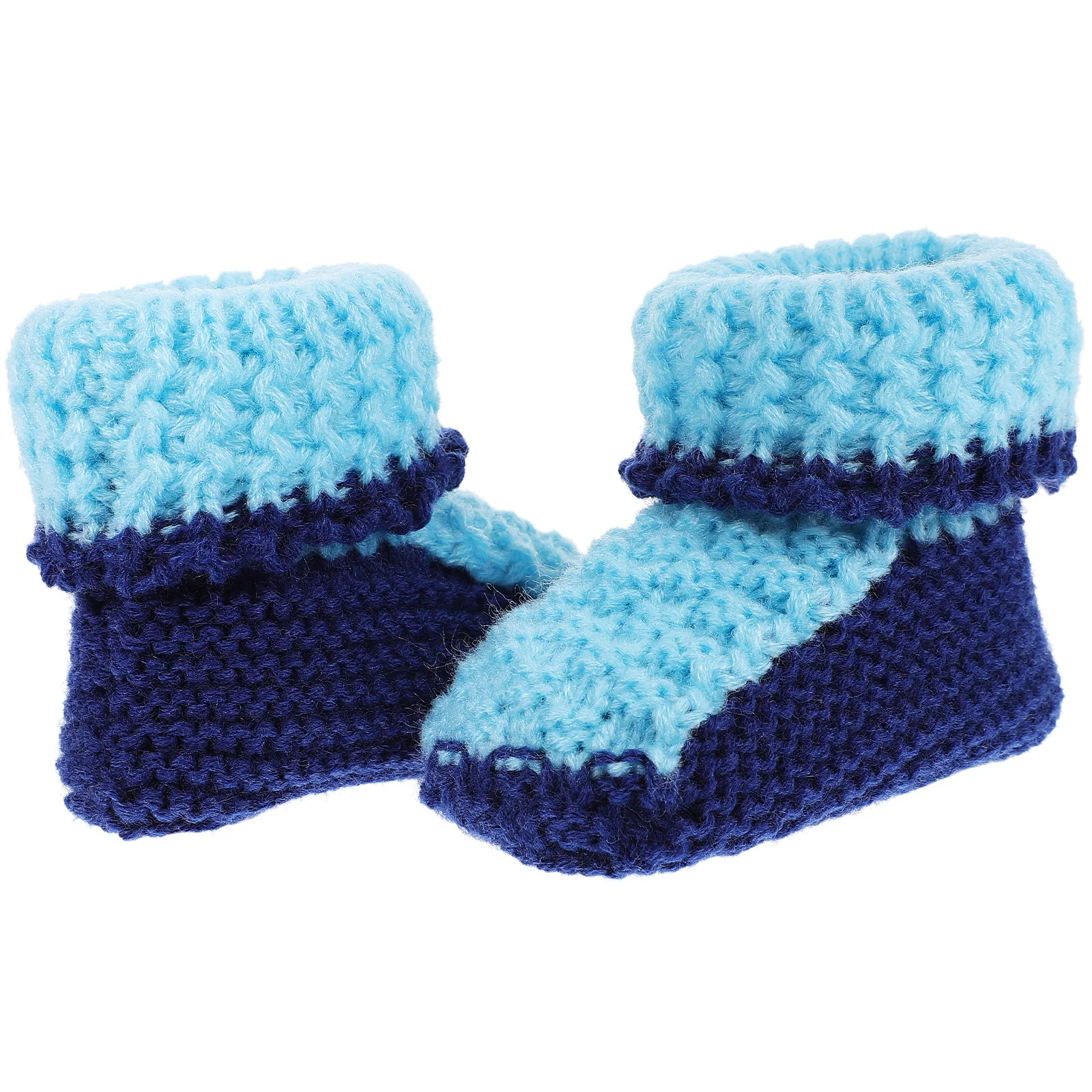 1 пара вязаной крючком детской обуви - Фотография_5