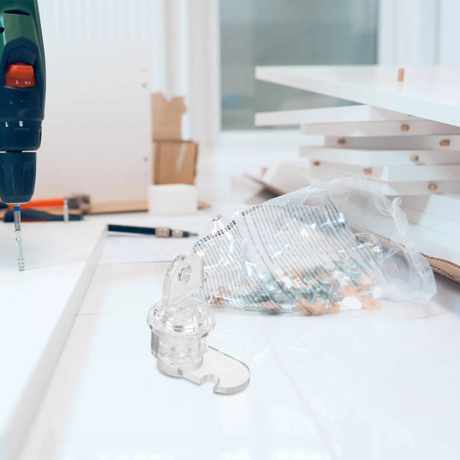 1 комплект, прозрачный акриловый ключ для замка - Фотография_6