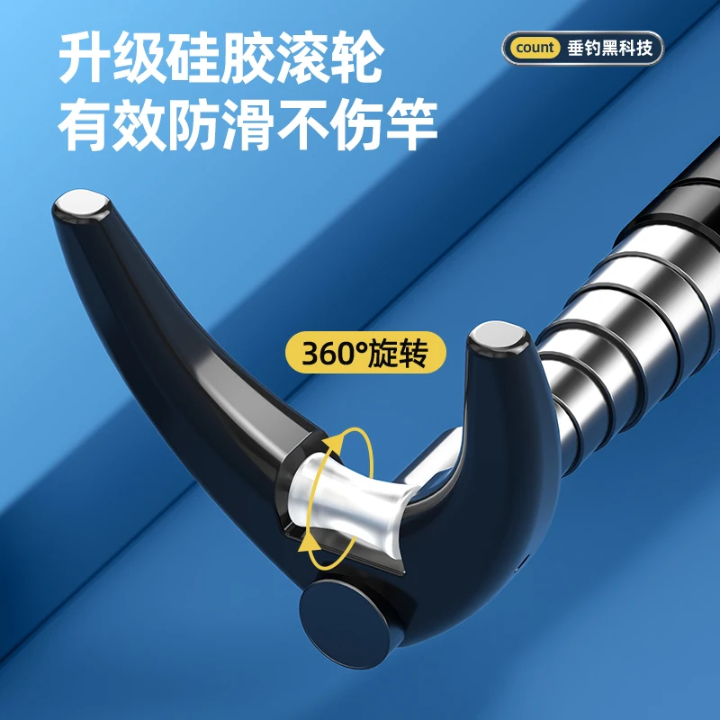 Подставка для удилищ телескопическая нержавеющая сталь - Фотография_4