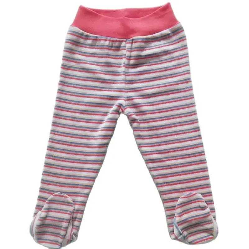 Штанишки детские велюровые с высоким поясом - Фотография_5