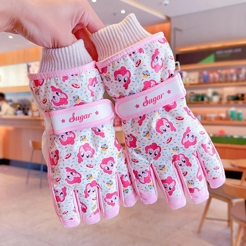 Зимние детские лыжные перчатки для моего пони от 5 до 12 лет - Фотография_2