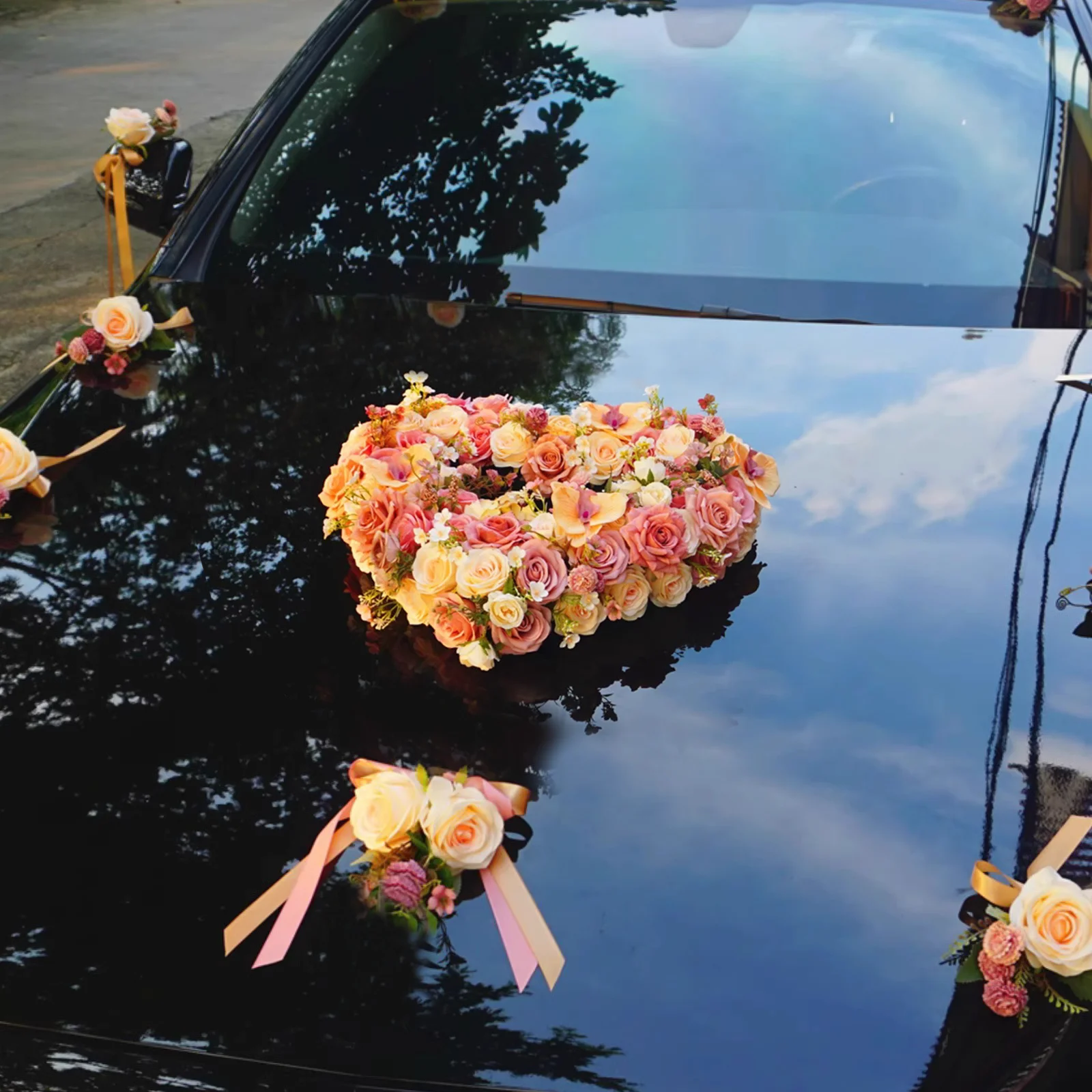 Передняя грязевая основа с цветочным - Фотография_5