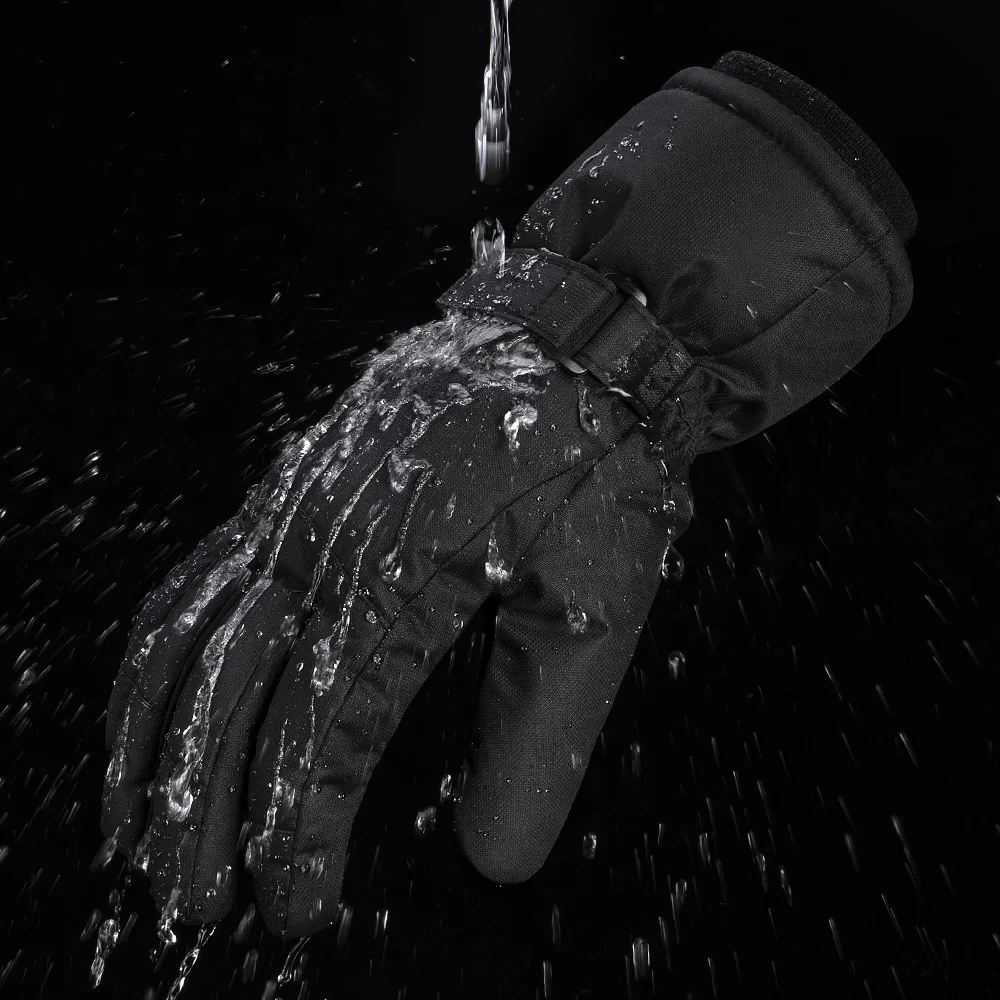Copozz мужские и женские зимние лыжные перчатки - Фотография_5