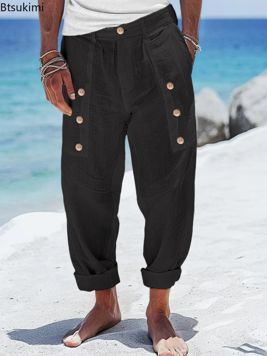 Весна-лето, новые пляжные брюки - Фотография_3