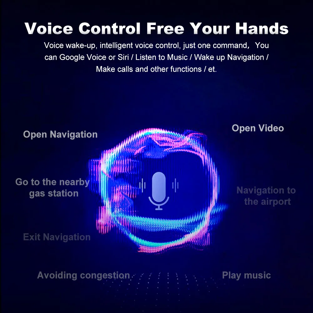 Дюйма carplay мотоцикл dvr навигация - Фотография_4