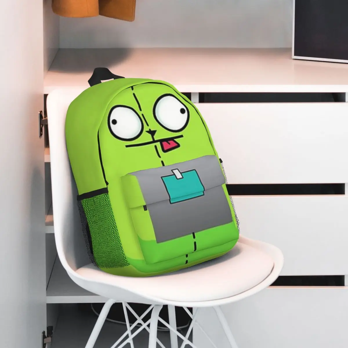 Инвдер зим! рюкзак для девой прочный - Фотография_6