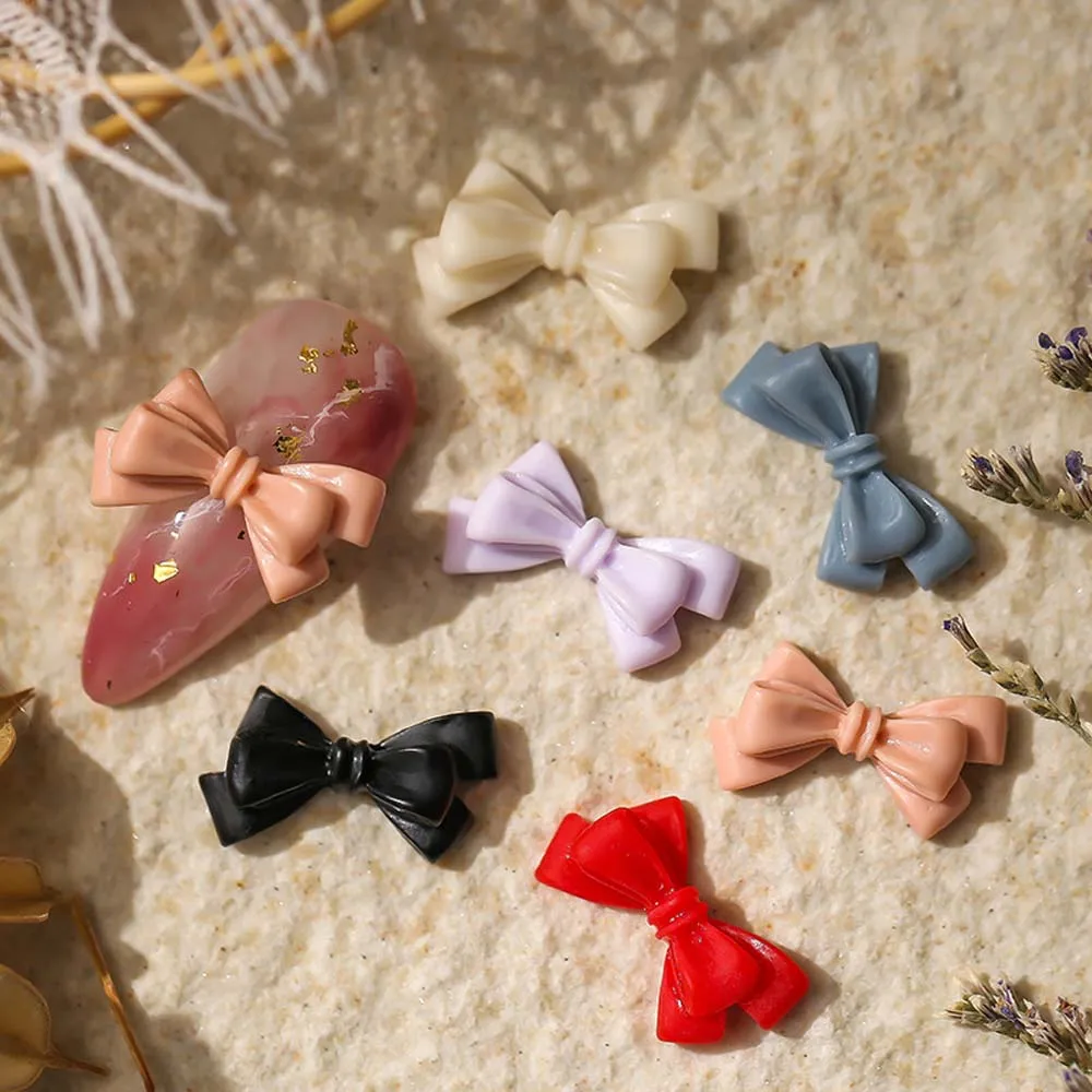 Ленты из смолы, банты для дизайна ногтей - Фотография_6