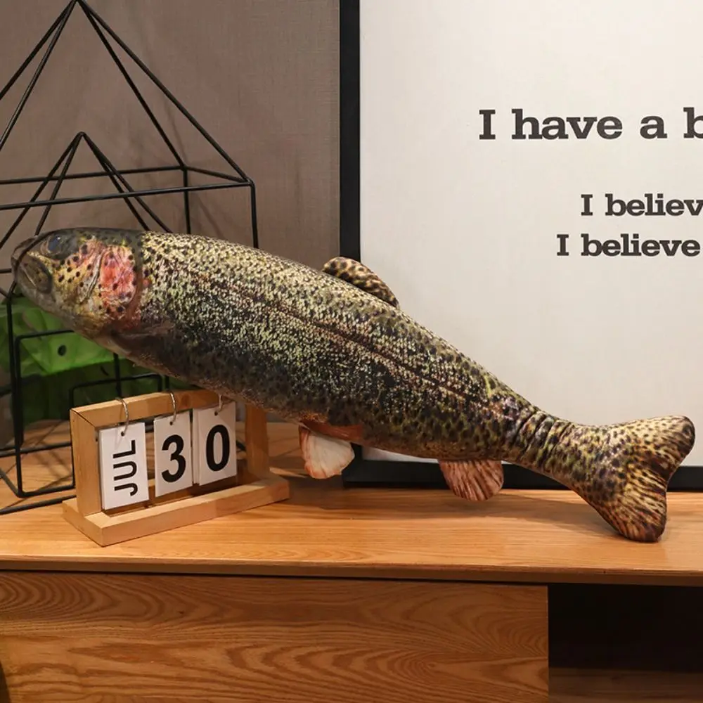 Плюшевая подушка с имитацией рыбы - Фотография_3