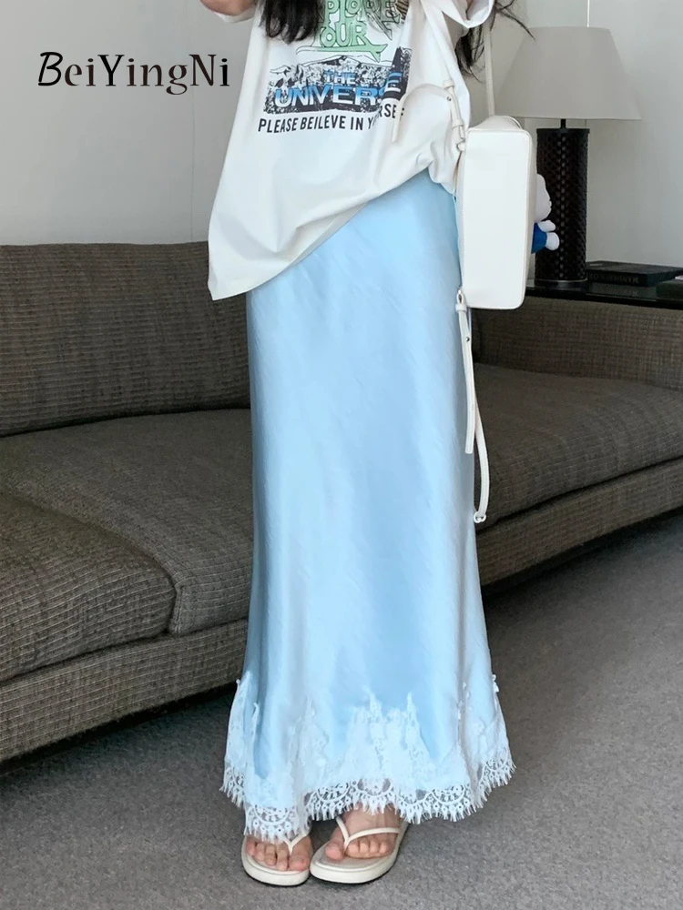 Beiyingni элегантные длинные юбки для женщин - Фотография_3