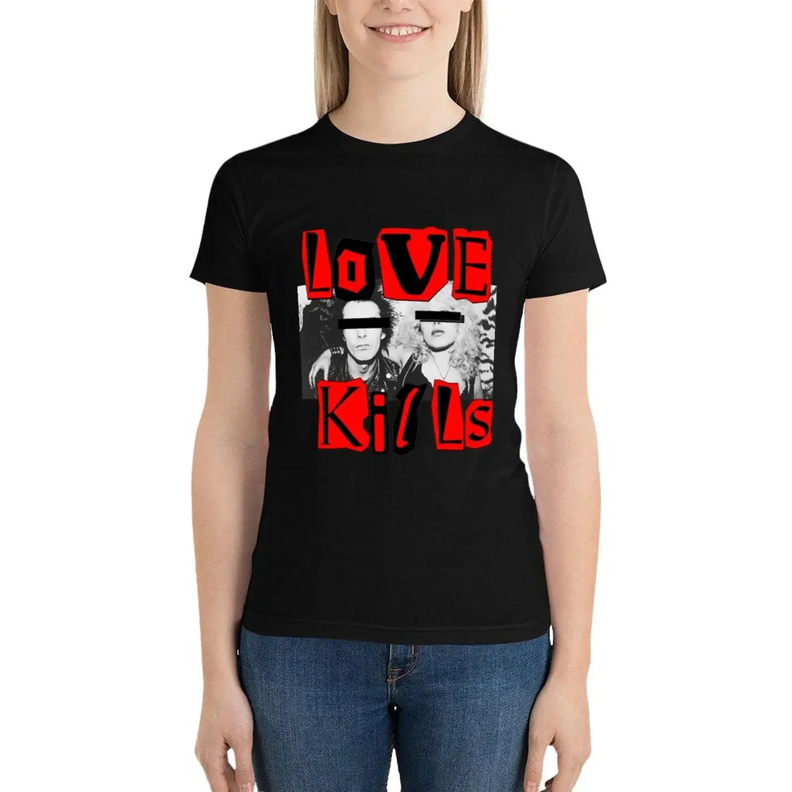 Футболка love kills punk icons - Фотография_4