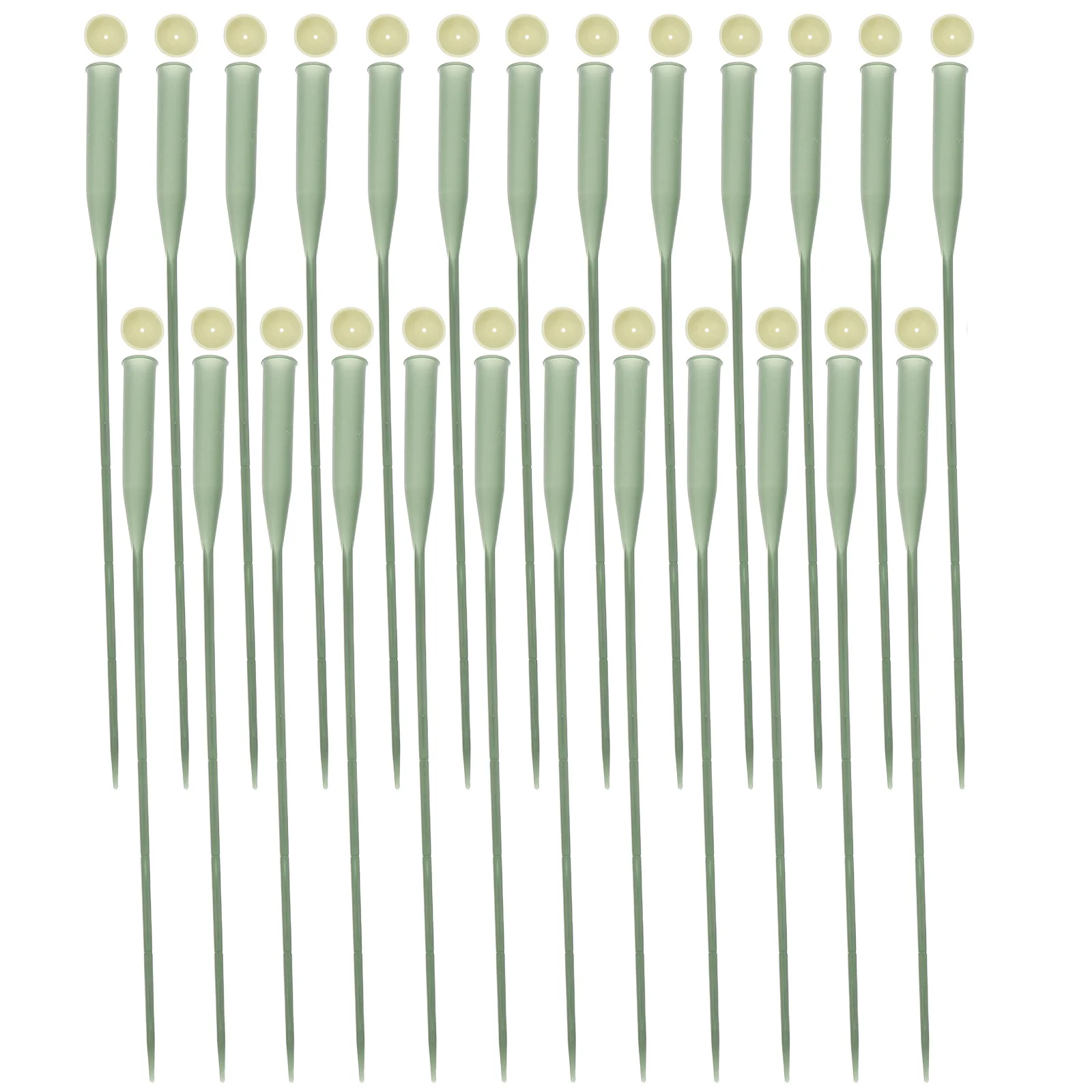 Пластиковые трубки для воды с цветочным рисунком