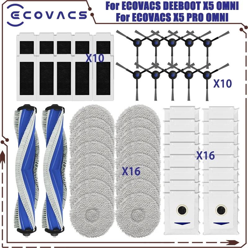 Совместимость с ecovacs deeboot x5 omni/x5 pro omni