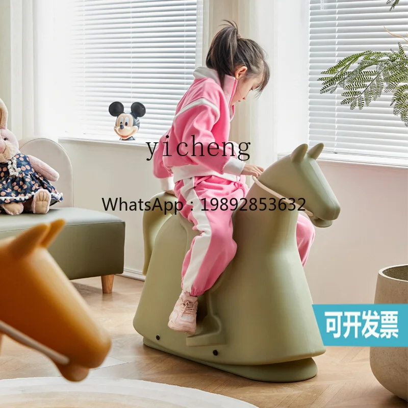 Zz детская лошадка-качалка - Фотография_3