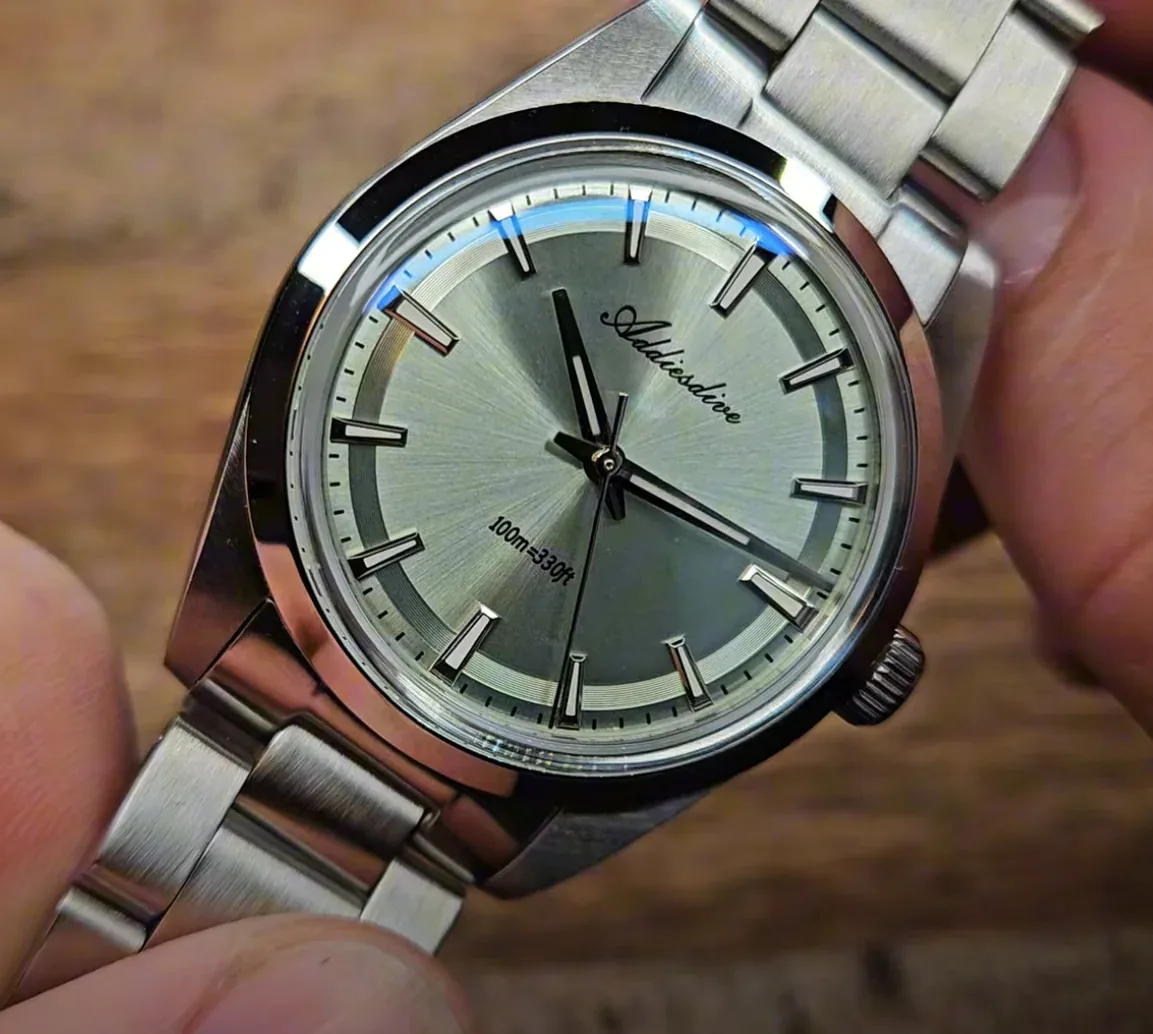 Addiesdive кварцевые часы из нержавеющей - Фотография_2