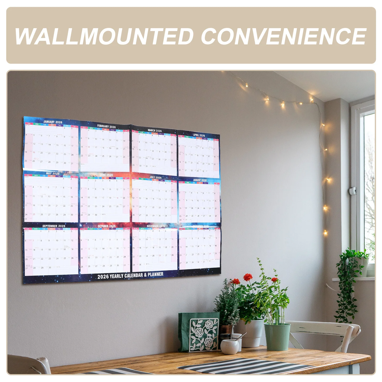 Большой настенный календарь с сухим стиранием - Фотография_2