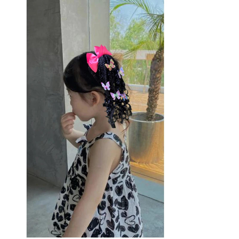 Детские наращивание волос с косой - Фотография_6