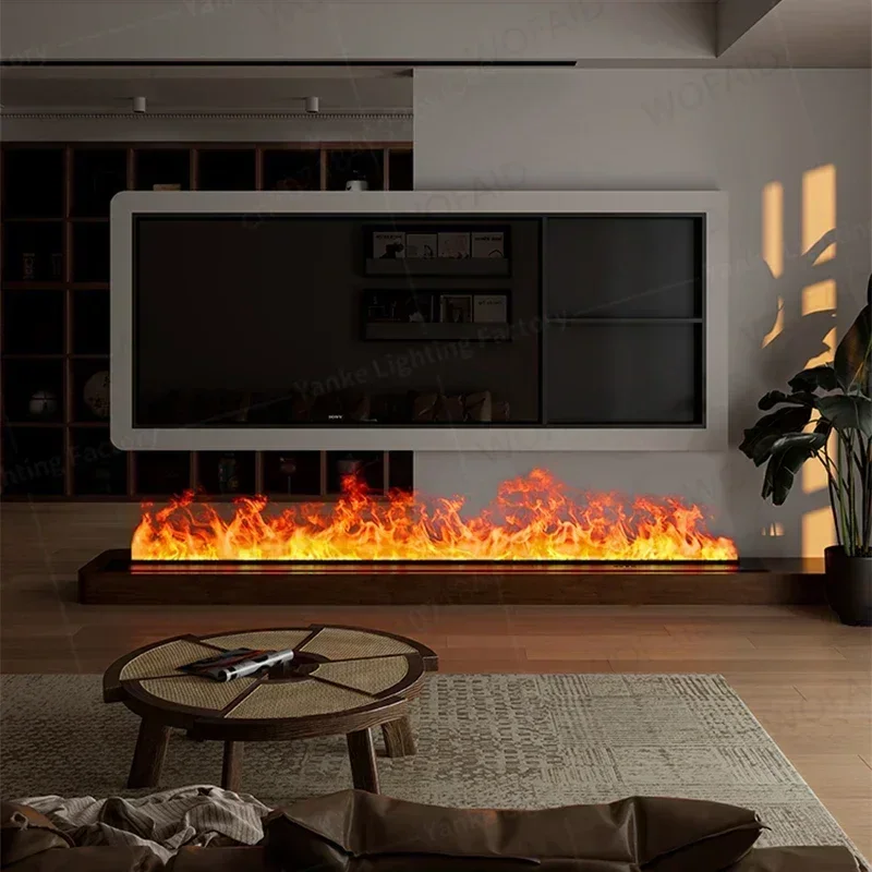 3d распыленный камин с красочным - Фотография_2