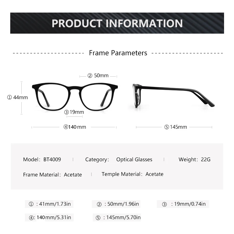 Zenottic ацетатные прозрачные квадратные очки ручной работы по рецепту - Фотография_4