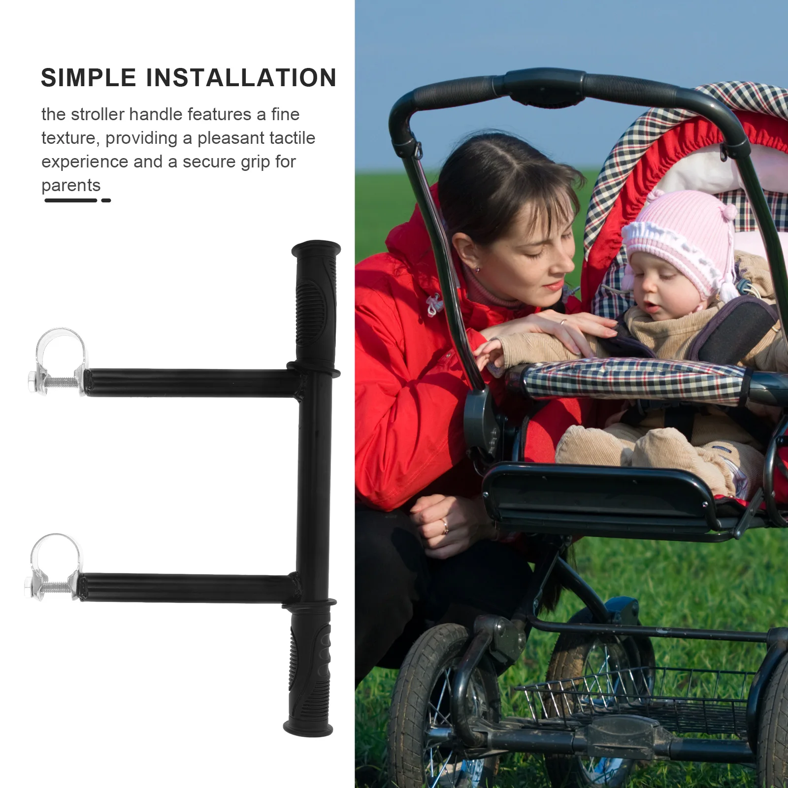 Универсальный удлинитель ручки коляски