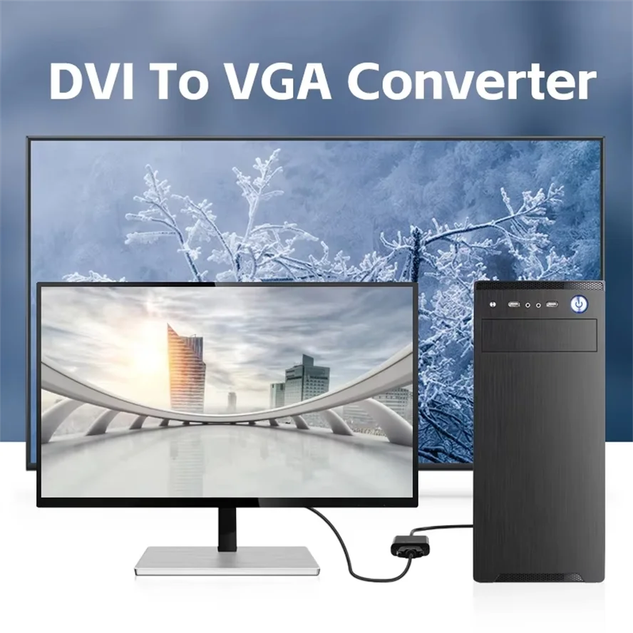 Адаптер full hd 1080p dvi-vga переходник - Фотография_3