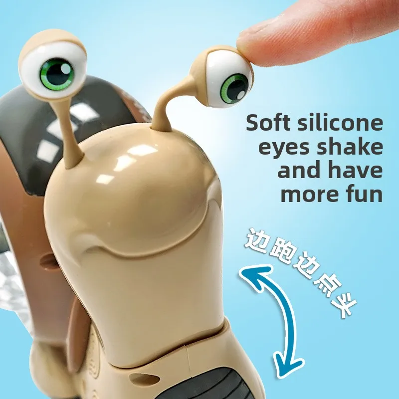 Новая детская электрическая встряхивающая улитка - Фотография_4